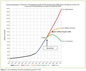 UN projections