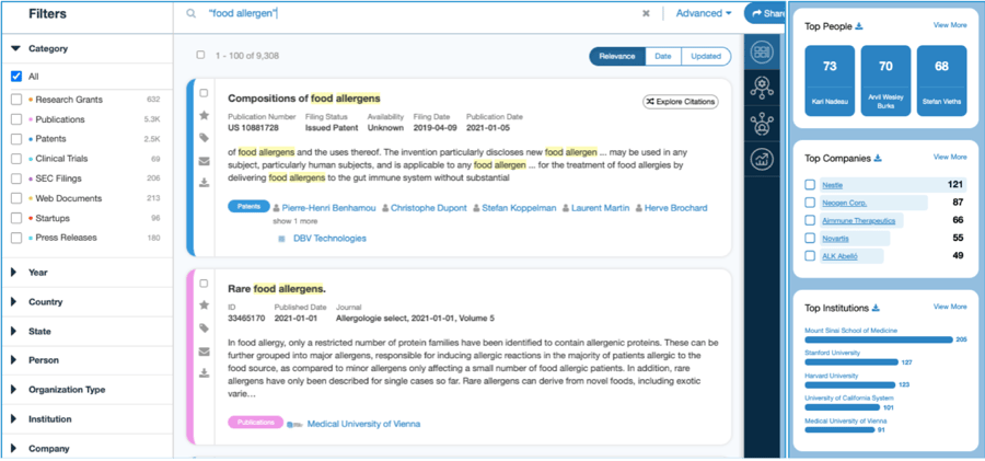 Intuitive search and browsing