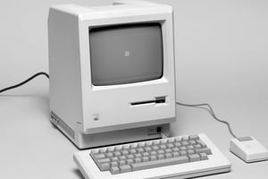 Original Apple Mac BW