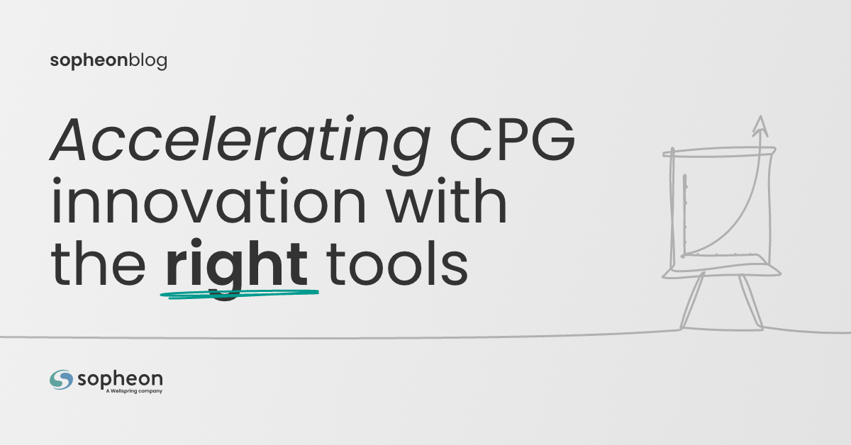 Accelerating CPG innovation with the right tools