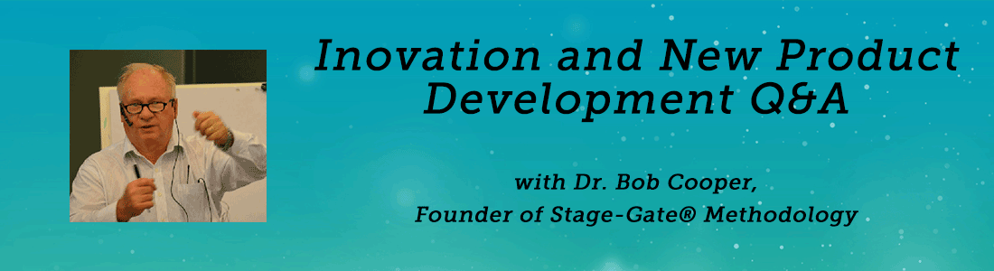 Innovation and New Product Development Q&A with Dr. Bob Cooper