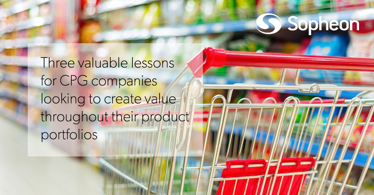 Three lessons in CPG innovation value creation